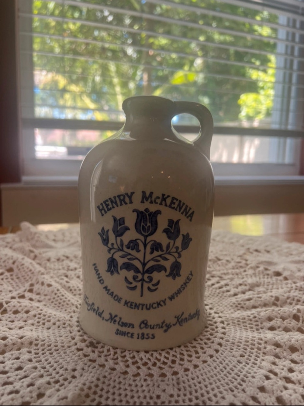 Vintage Henry McKenna whisky jug